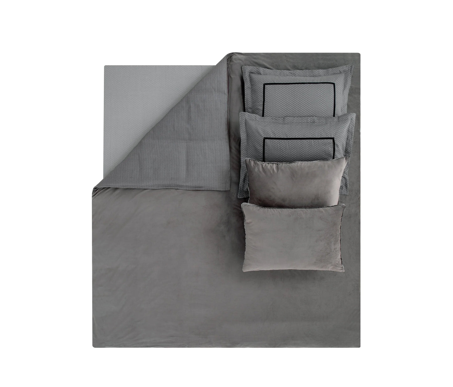 Двоен спален комплект Pietro-Anthracite