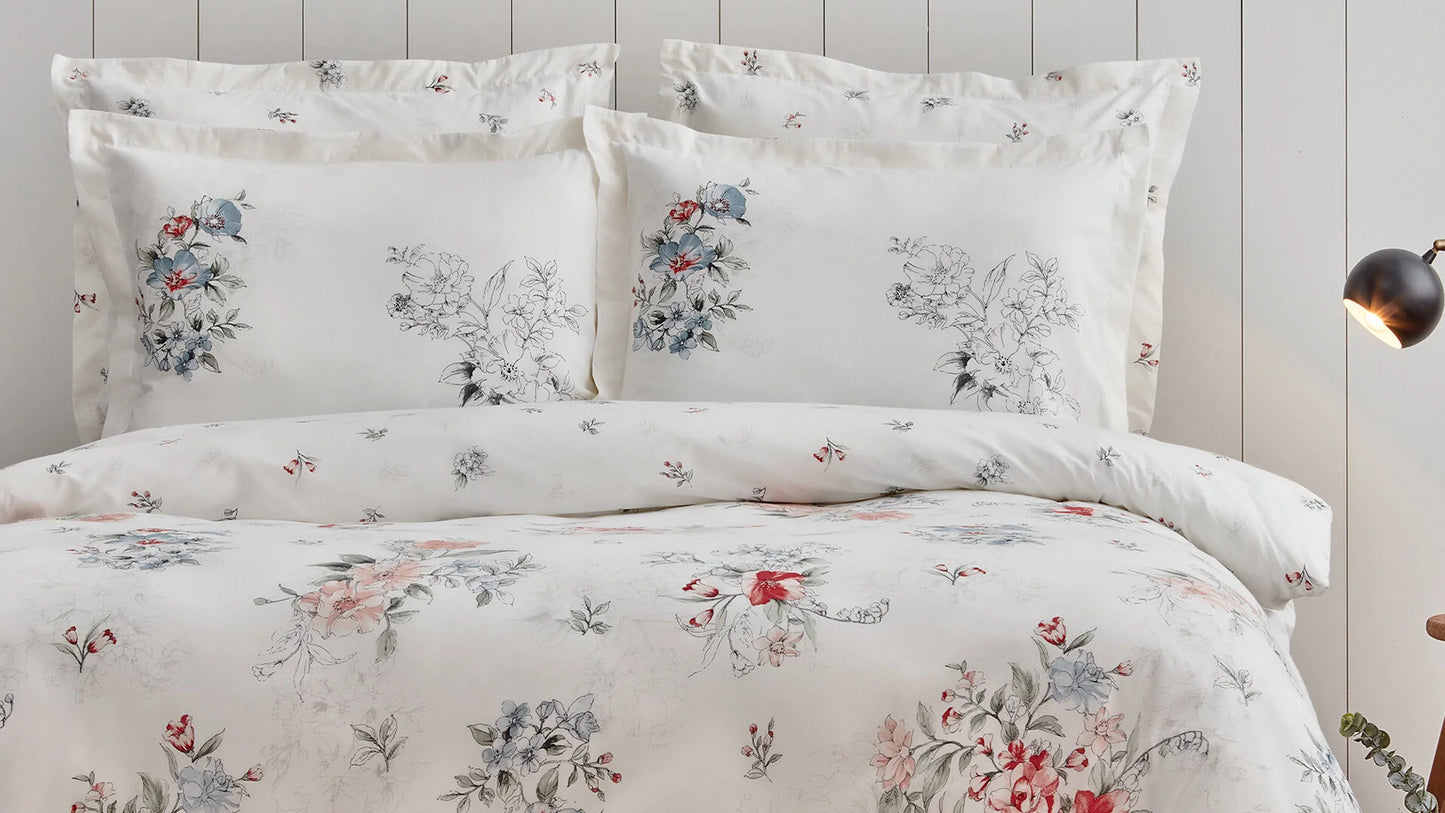 Двоен спален комплект Belisima Sateen - Blue с два плика