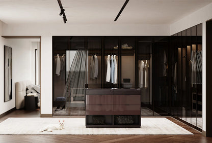 Ъглов гардеробен модул Odena