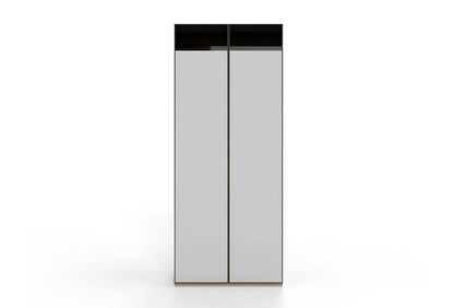 Двукрилен гардеробен модул Odena - с чекмеджета