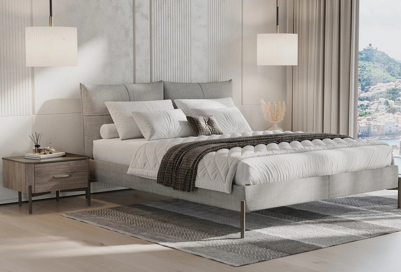 Легло с табла Varena - 160х200см без ракла