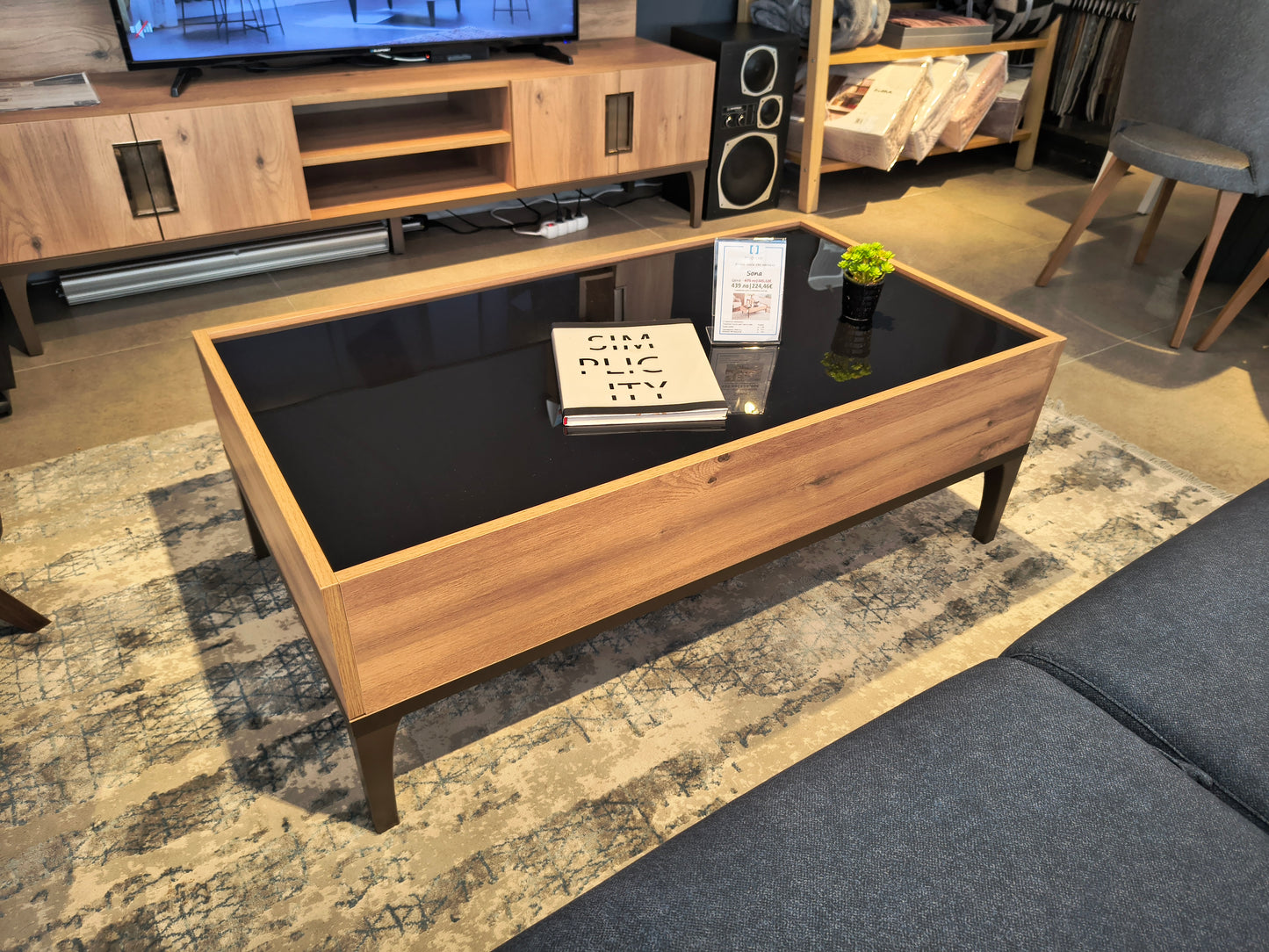 Холна маса Sona (стъкло) - Аутлет