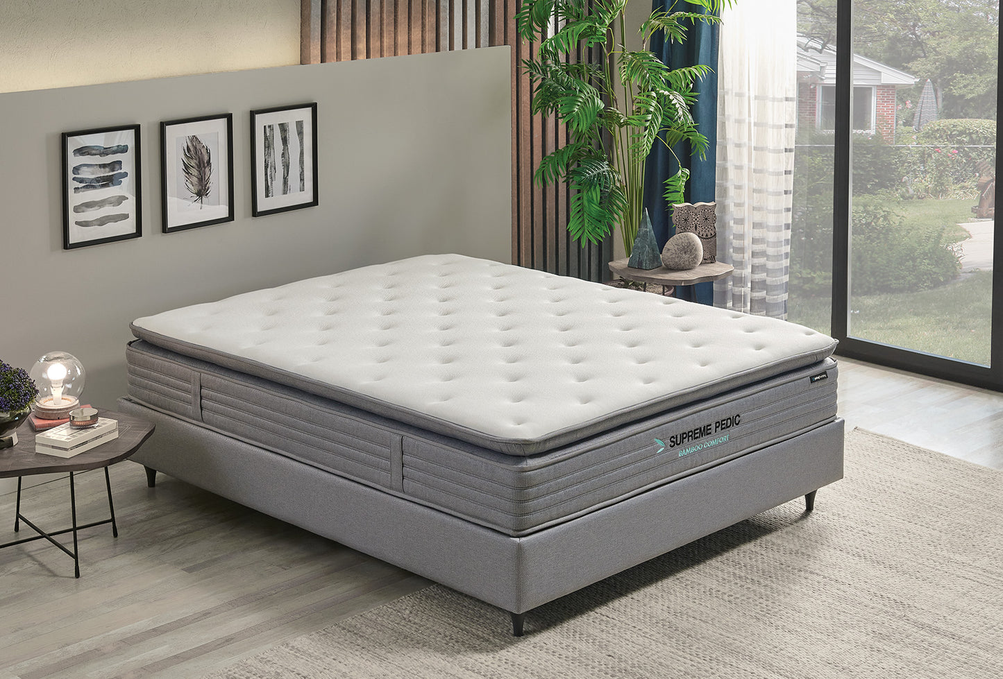 Легло Supreme Pedic + матрак Supreme Pedic