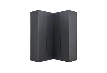 Ъглов гардероб Legato Black