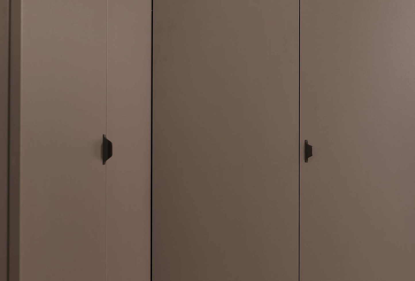 Двукрилен гардероб Polka Dark Grey